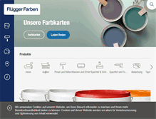 Tablet Screenshot of flugger.de